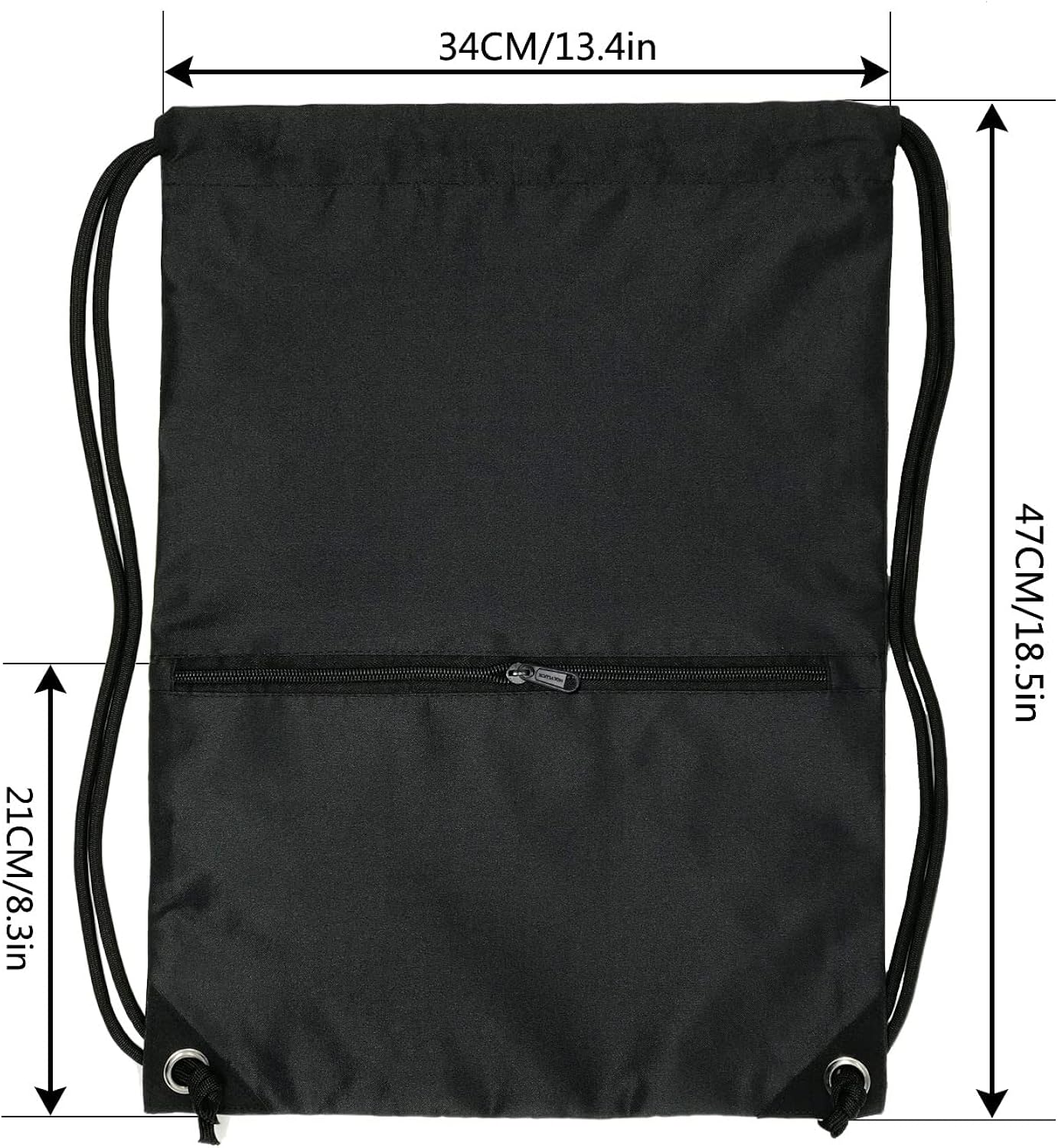 TESKI FIRST Drawstring Backpack Bag Sport Gym Sackpack