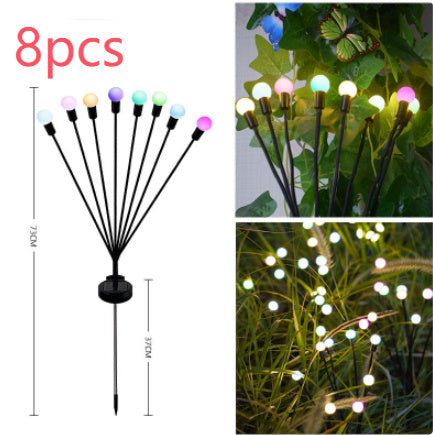 LED Pneumatic Firefly Ground Plug-in Lamp