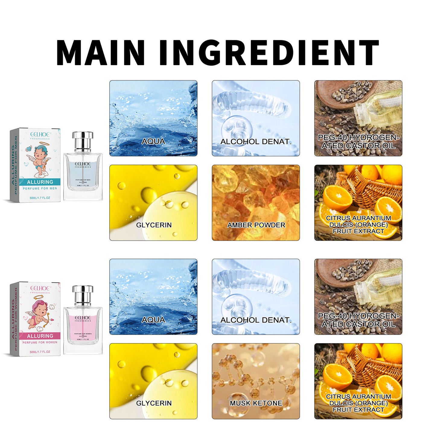 Long Lasting Light Fragrance Niche Natural Fragrance