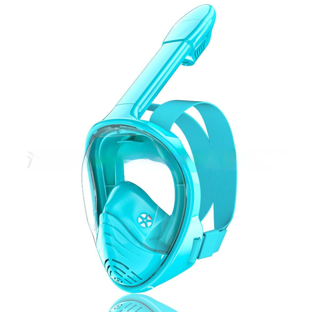 Silicone Snorkeling Mask Diving Mask Full Dry Waterproof Leak-proof Anti-fog For Children