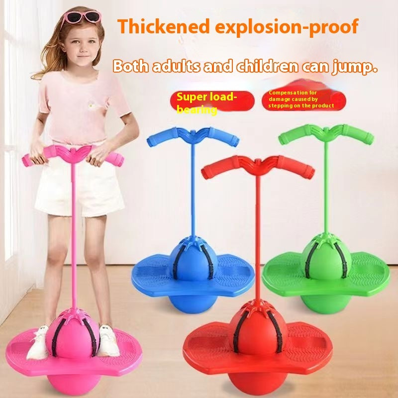 Jumping Ball Children's Bouncing Ball Adult Balance Fitness Elastic Ball Toys Kids Bouncing Ball