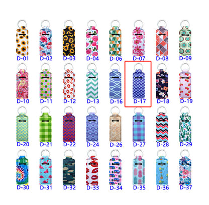 Marble Lipstick Cover Lipstick Cover Key Chain