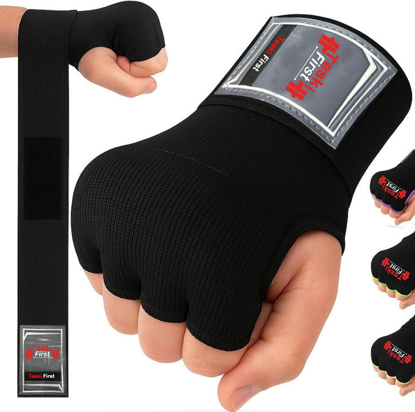 Inner Gloves with Hand Wraps Quick Wrap Long 36