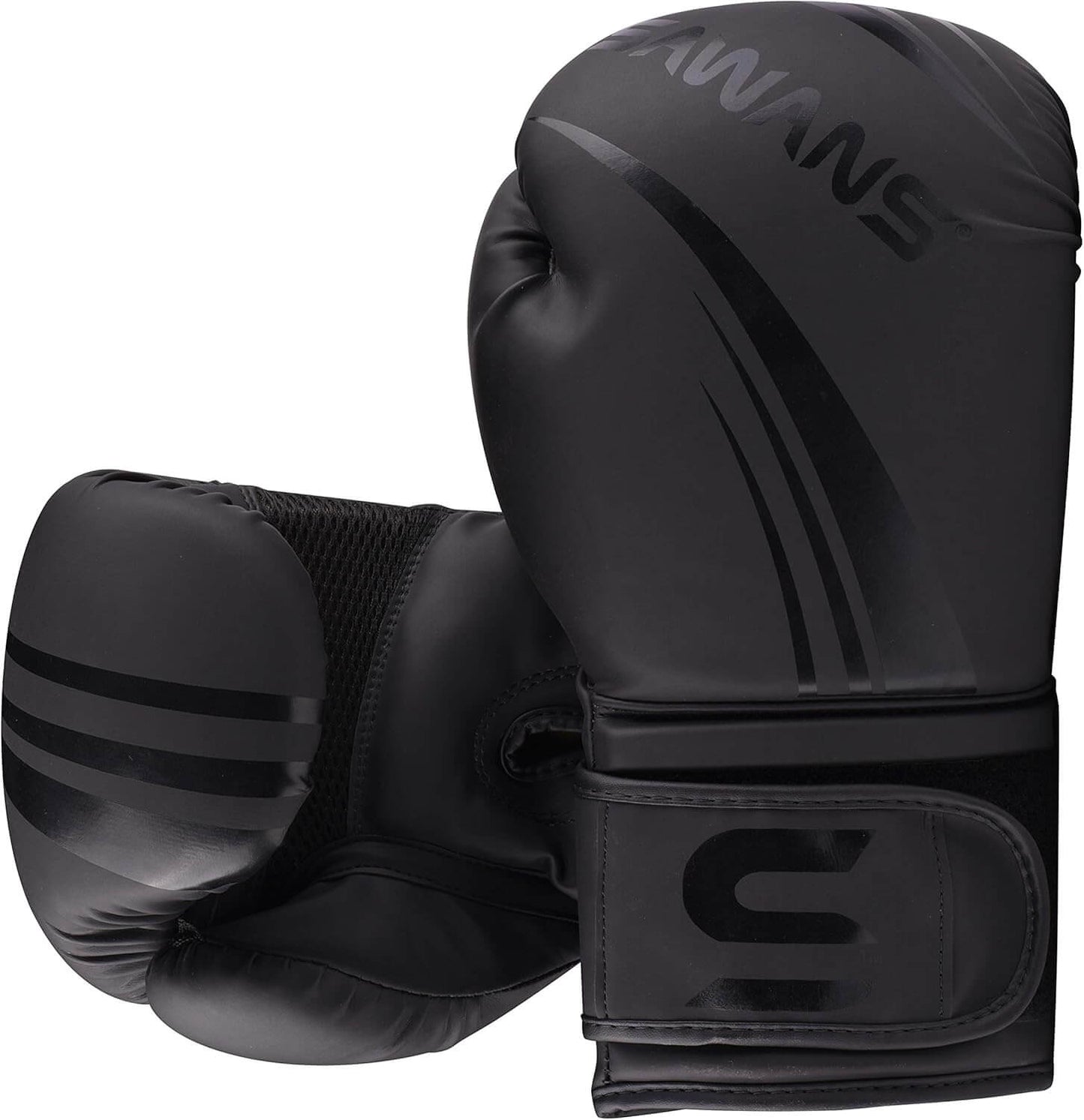 SAWANS® Boxing Gloves Professional MMA Sparring Kickboxing Punch Bag Training Muay Thai Fighting