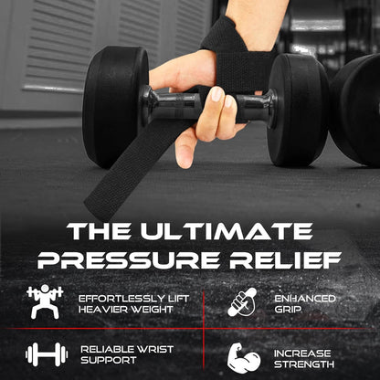 BEAST RAGE Lifting Wrist Straps for Weightlifting, Weight Lifting Strap
