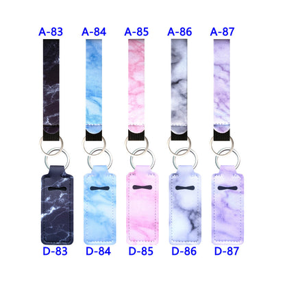 Marble Lipstick Cover Lipstick Cover Key Chain