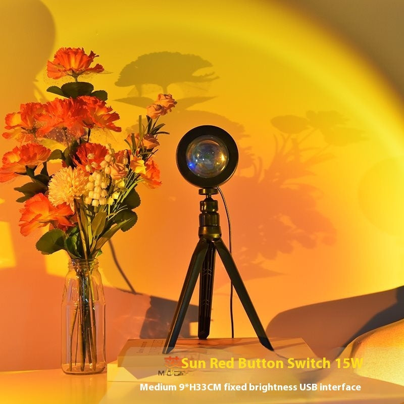 Rainbow Celebrity Photo Scene Projection Atmosphere Background Light