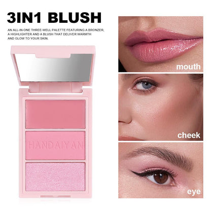 3-in-1 Blush For Your Perfect Glow