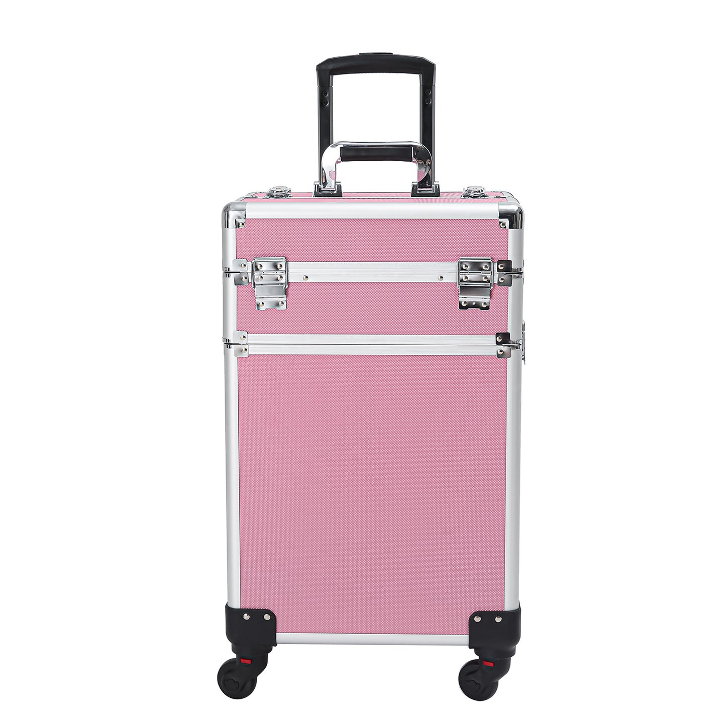 4-in-1 Aluminum Alloy, Trolley, Vanity Case, Embroidery Box