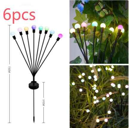 LED Pneumatic Firefly Ground Plug-in Lamp